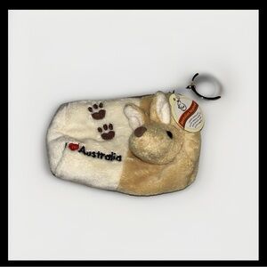 Kangaroo Plush Coin Purse